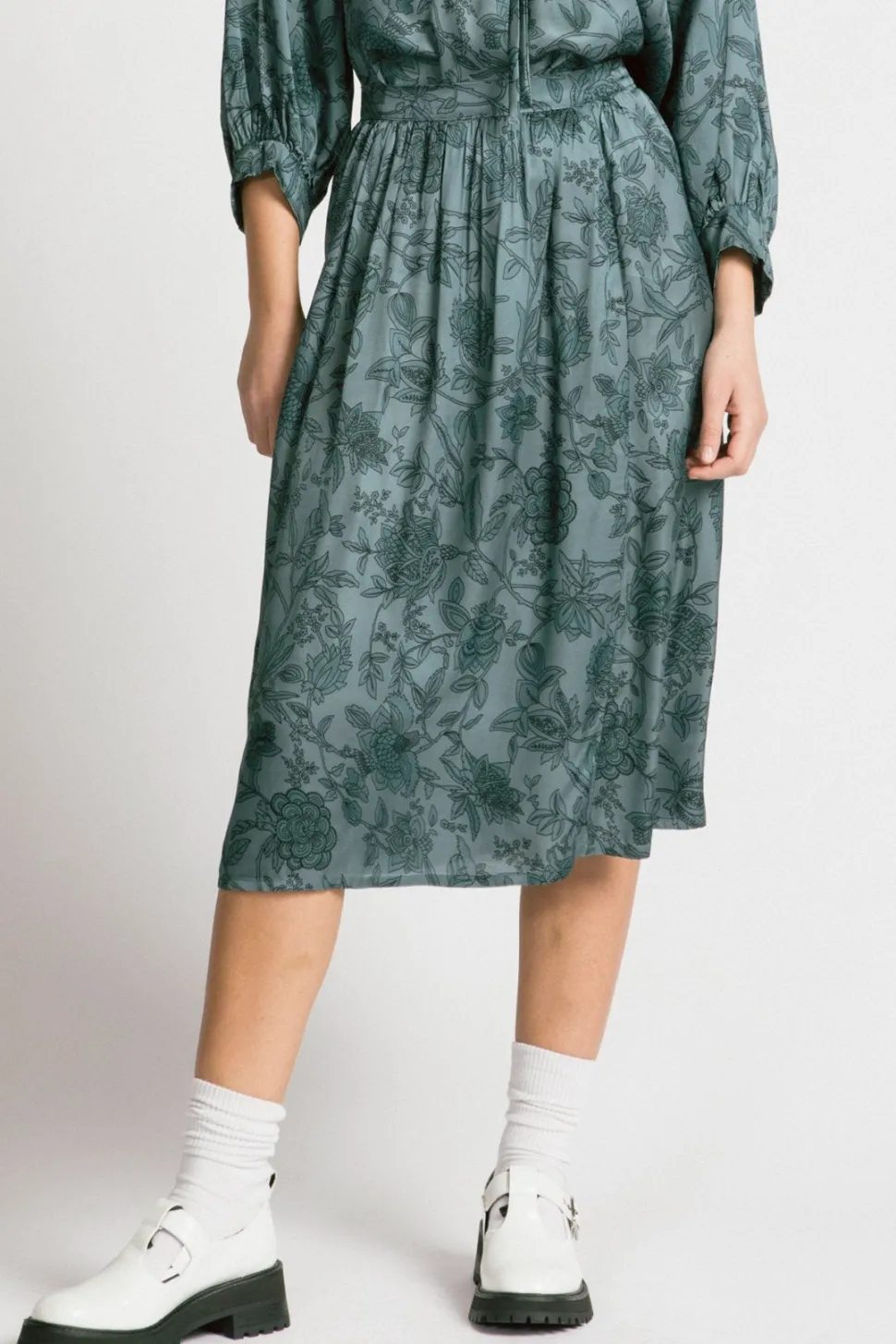 Shirts + Blouses^ALLISON WONDERLAND Juliet Skirt - Steel