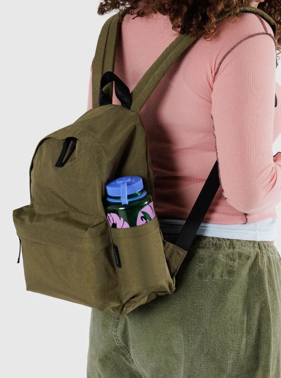 Backpacks^BAGGU Backpack Nylon Medium - Seaweed