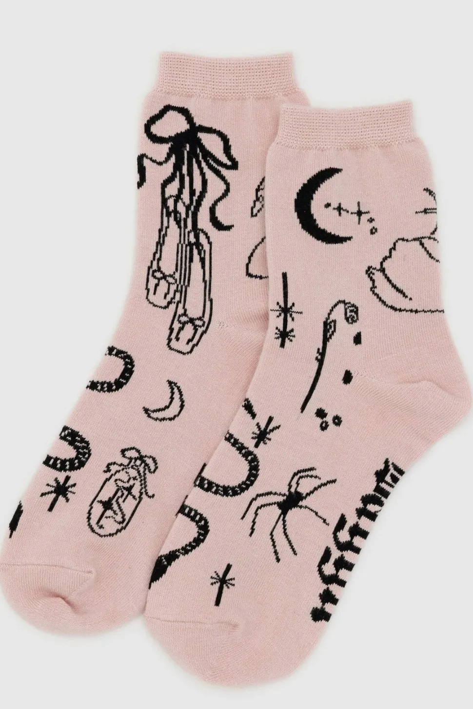 Socks + Tights^BAGGU Crew Socks - Ballet Icons