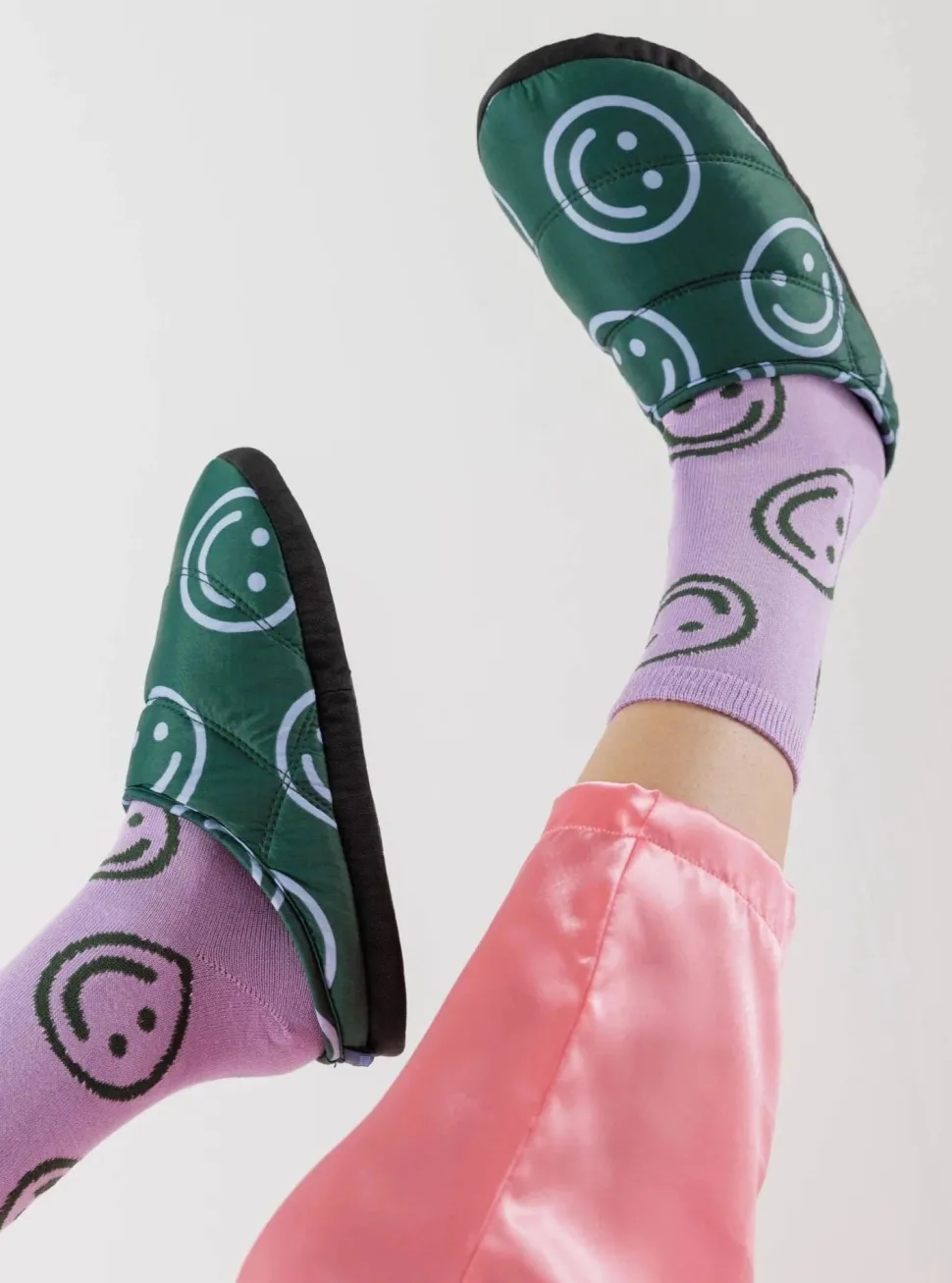 Socks + Tights^BAGGU Slipper - Forest