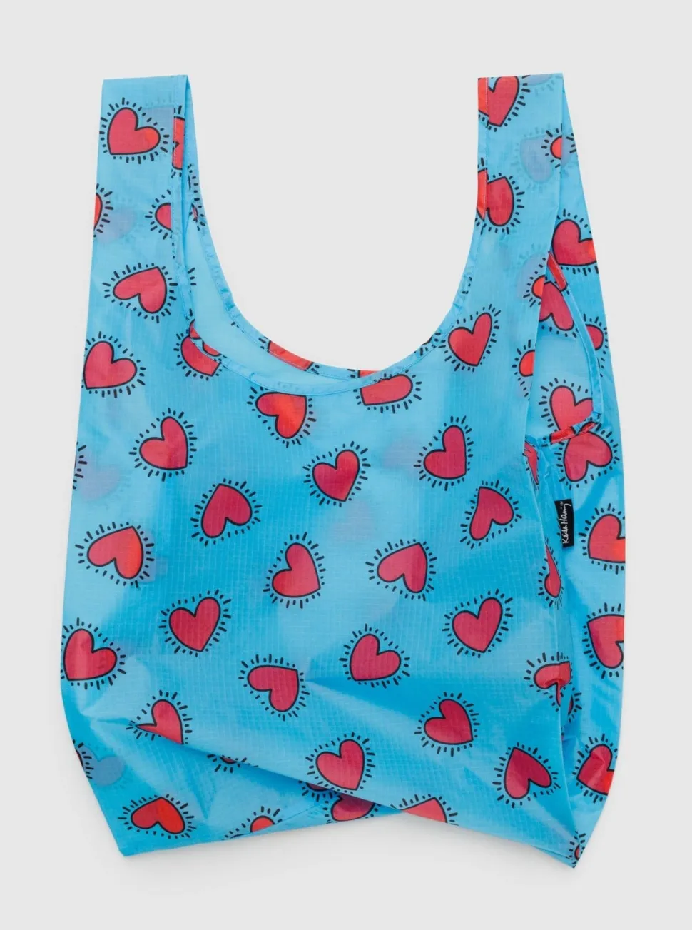 Reusable Bags + Tote Bags^BAGGU Standard Reusable Bag - Hearts Keith Haring