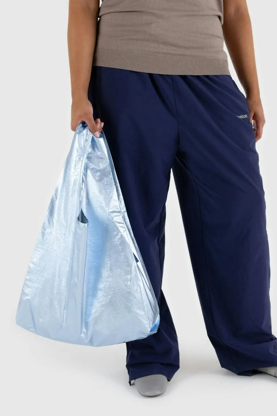 Reusable Bags + Tote Bags^BAGGU Standard Reusable Bag - Metallic Blue