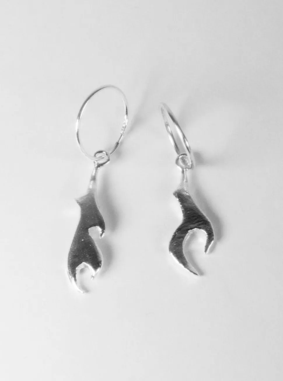 Earrings^BILAK JEWELRY Flame Earrings - Sterling Silver