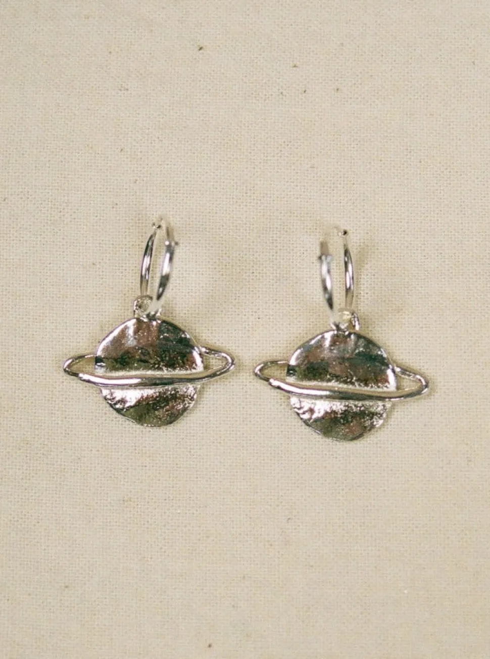 Earrings^BILAK JEWELRY Saturn Earrings - Sterling Silver