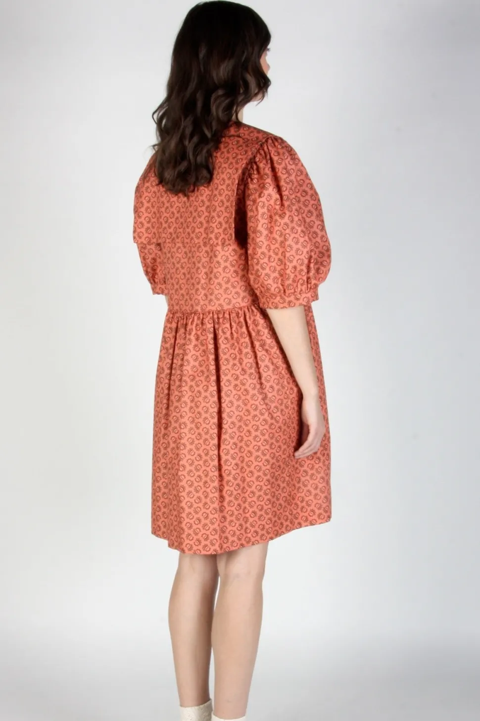 Dresses + Tunics^BIRDS OF NORTH AMERICA Fieldfare Dress - Berry Sheaf