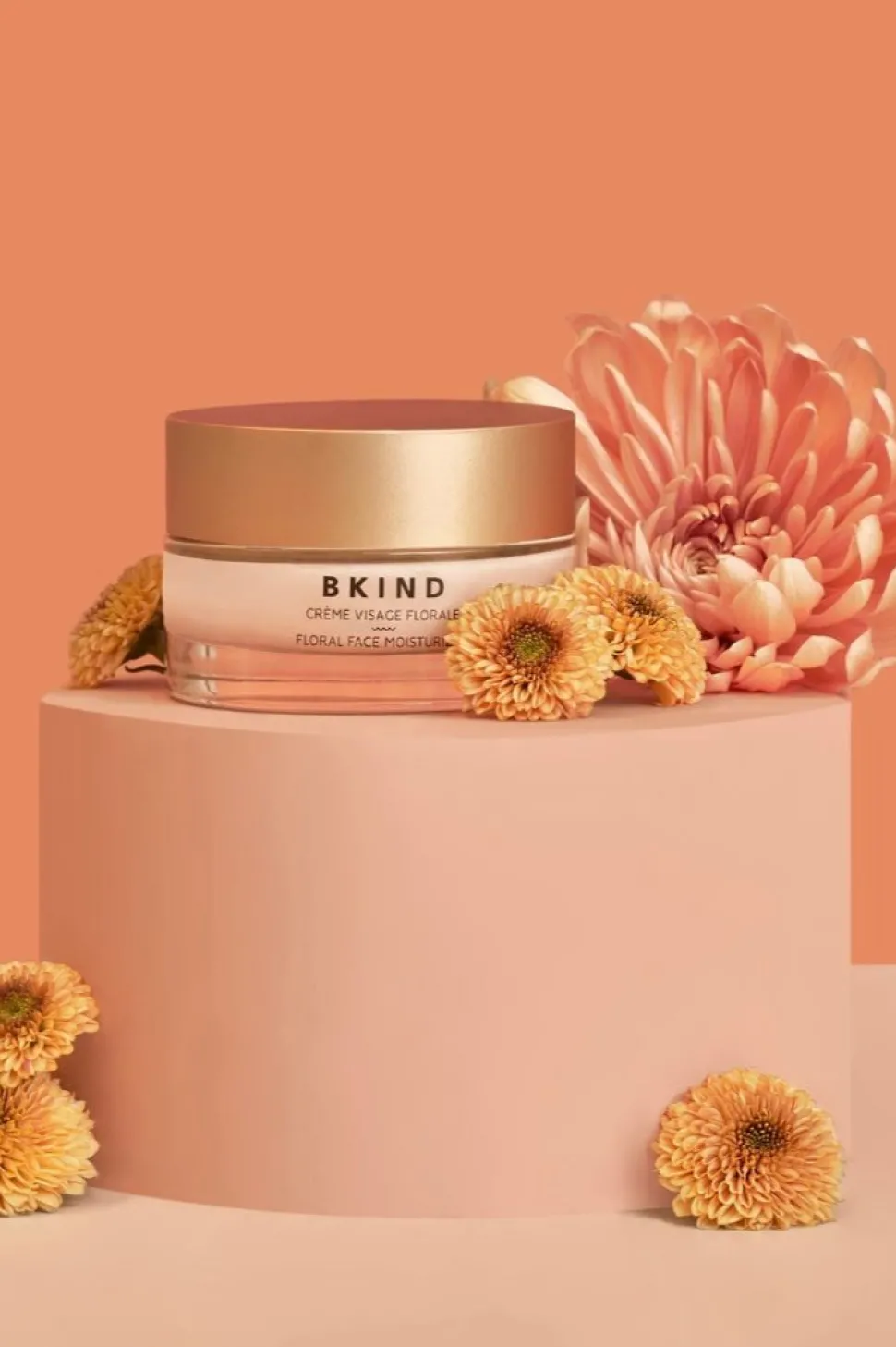 Face + Hair | Bkind^BKIND Floral Face Cream with Hyaluronic Acid