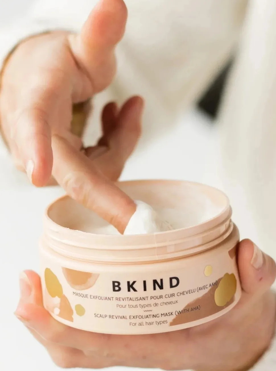 Face + Hair | Bkind^BKIND Hair Mask - Revitalizing Scalp Exfoliator with AHA