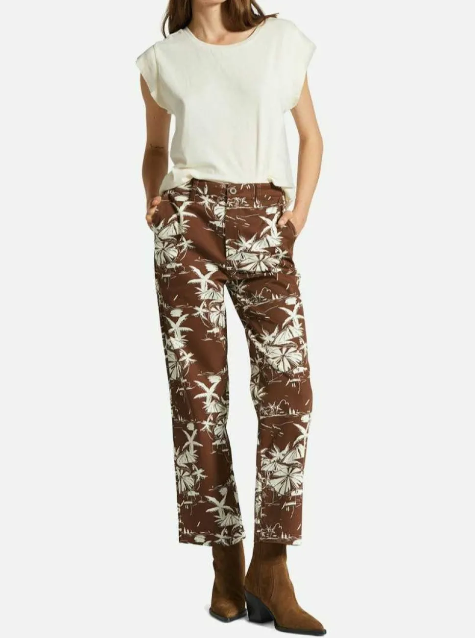 Pants^BRIXTON Victory Pants - Sepia