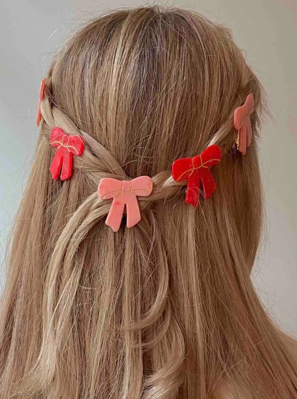 Hair Accessories^COUCOU SUZETTE Bow Barrette - Red