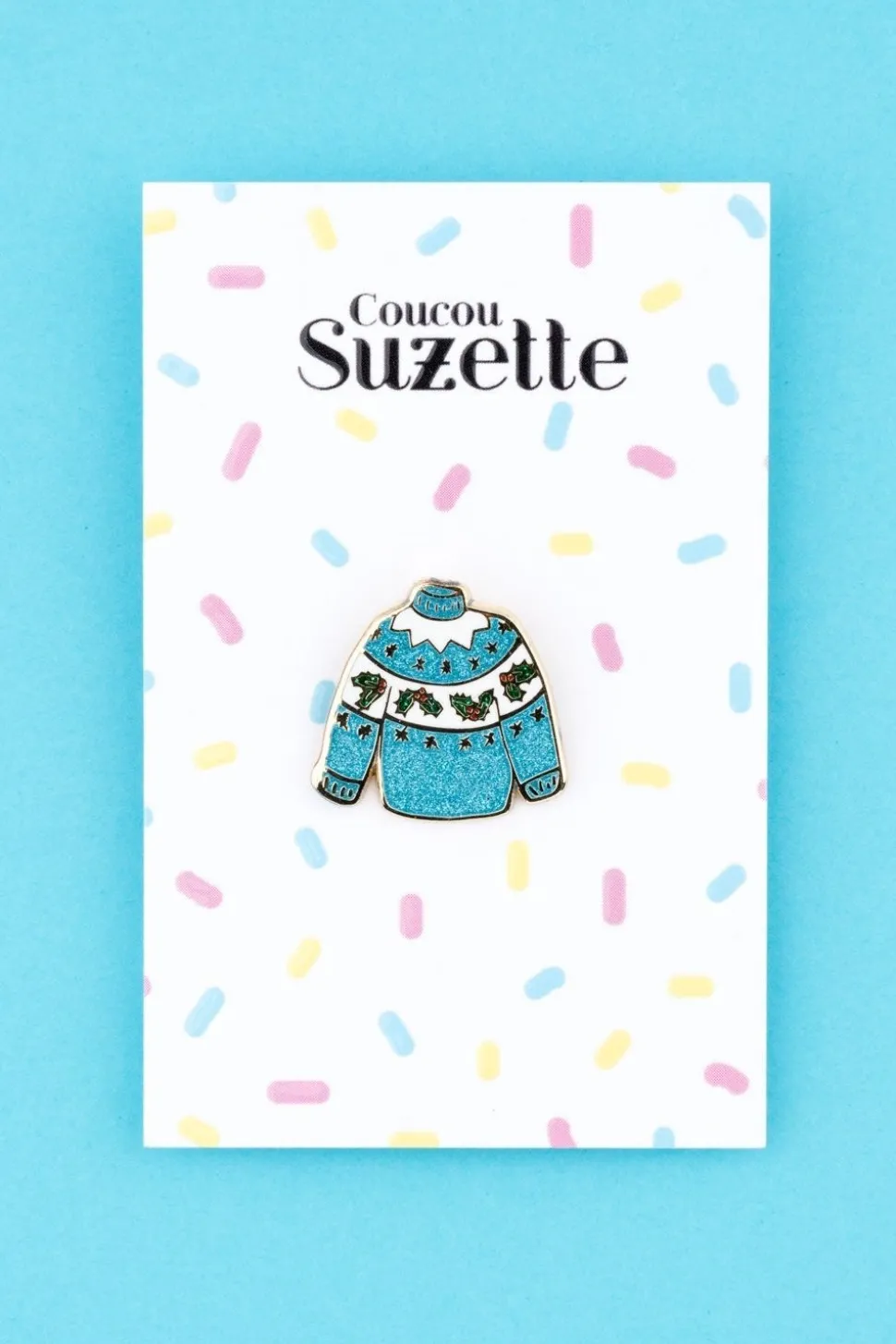 Pin'S Et Macarons^COUCOU SUZETTE Pin's Sweater Kitsch