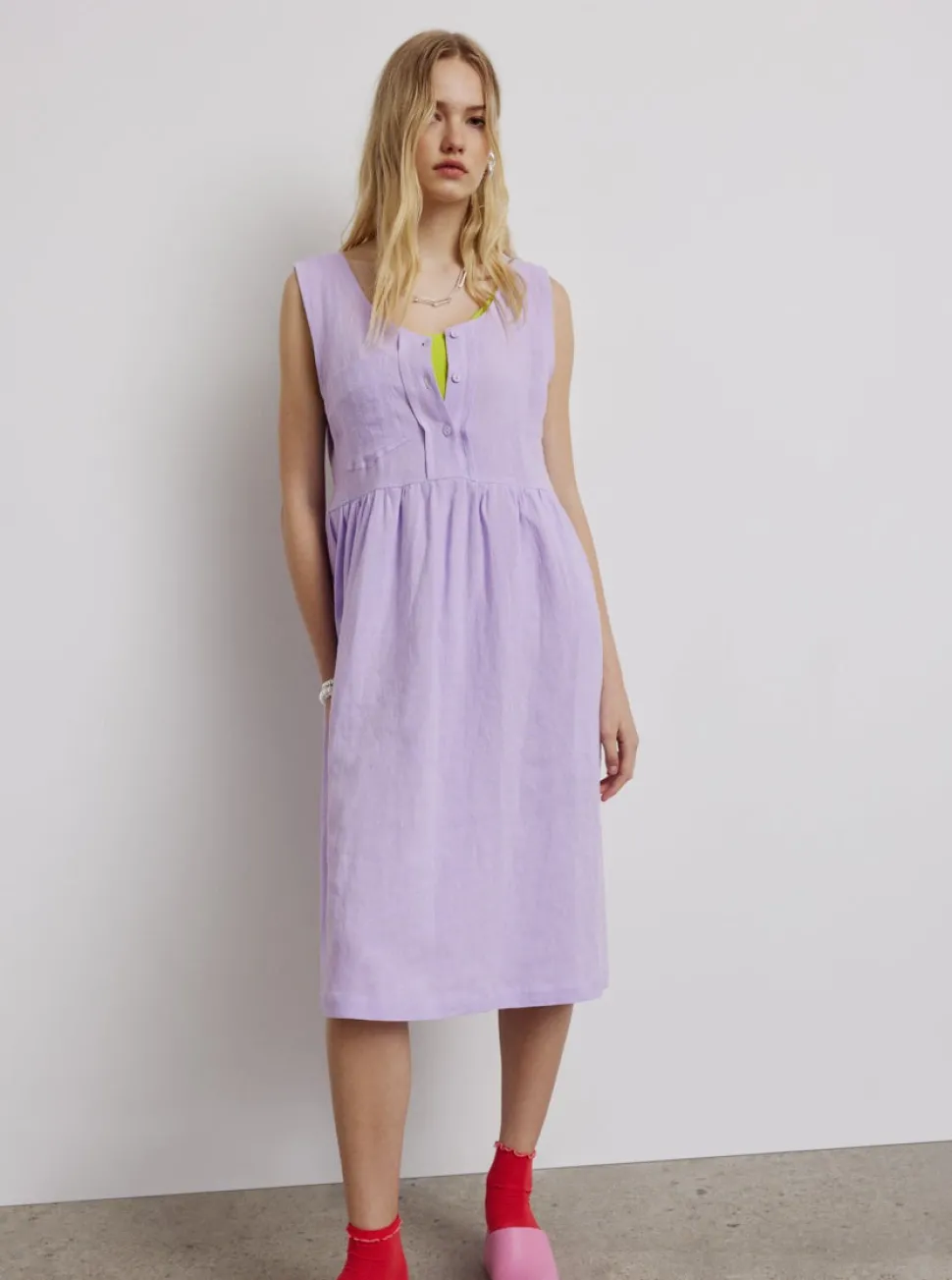 Dresses + Tunics^EVE GRAVEL Beachley Dress - Lilac