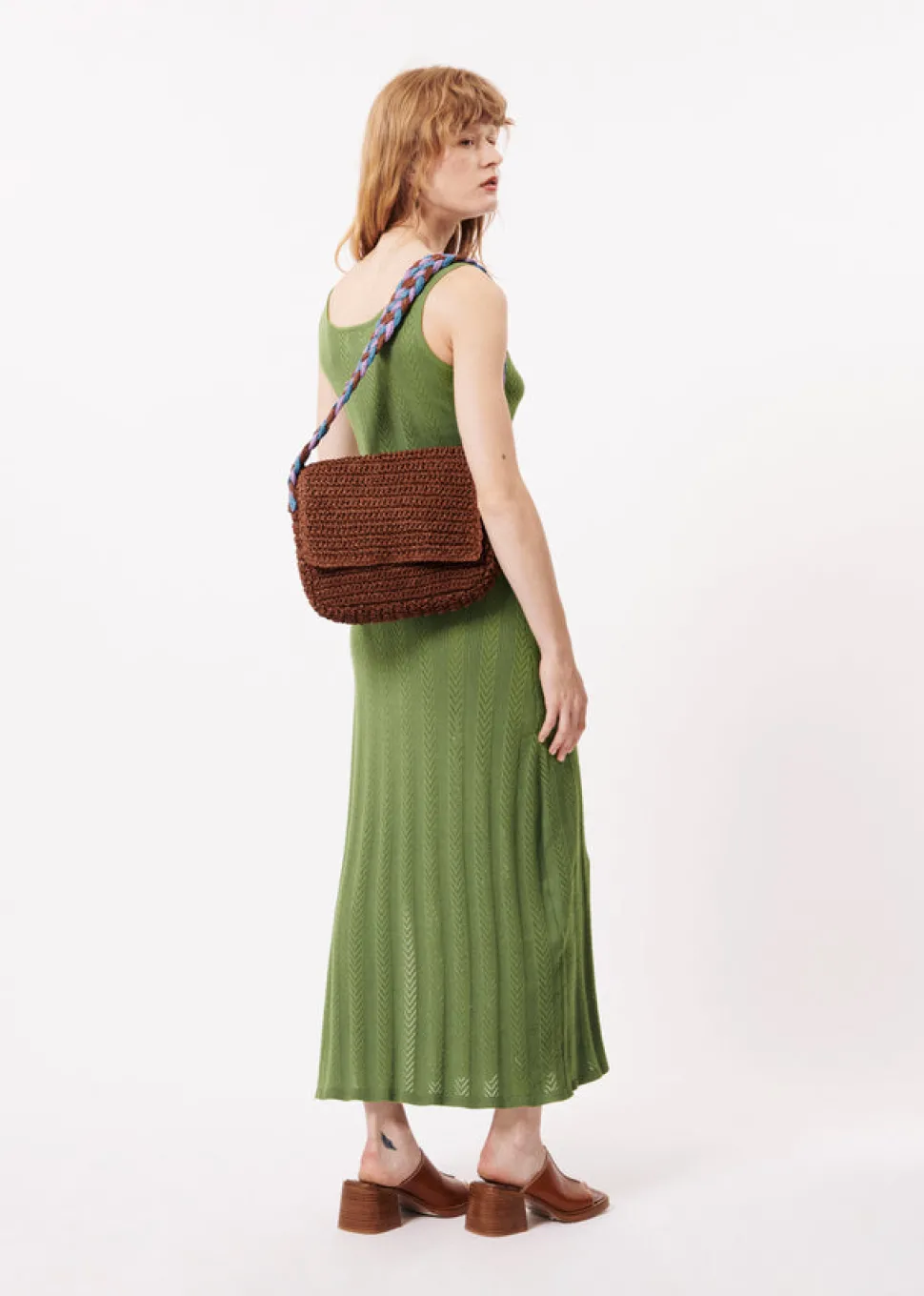 Dresses + Tunics^FRNCH PARIS Anam Dress - Green