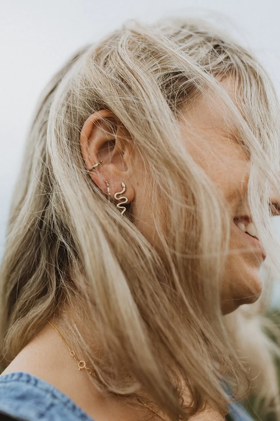 Earrings^HAWKLY Mini Snake Earrings