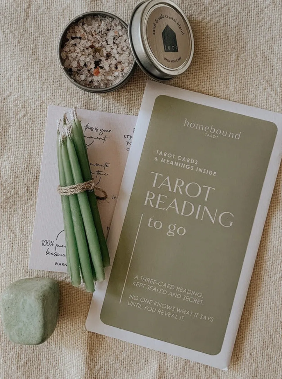 Entertainment + Diy^HOMEBOUND TAROT Manifestation Kit - Abundance