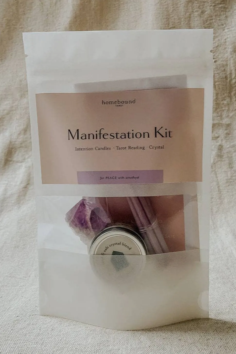 Entertainment + Diy^HOMEBOUND TAROT Manifestation Kit - Peace