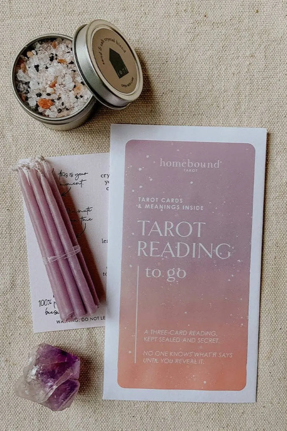 Entertainment + Diy^HOMEBOUND TAROT Manifestation Kit - Peace