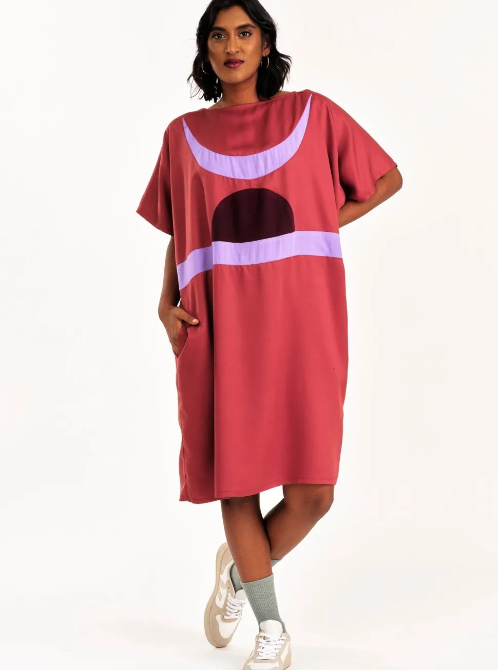 Dresses + Tunics^JENNIFER GLASGOW Rise Tunic - Auburn