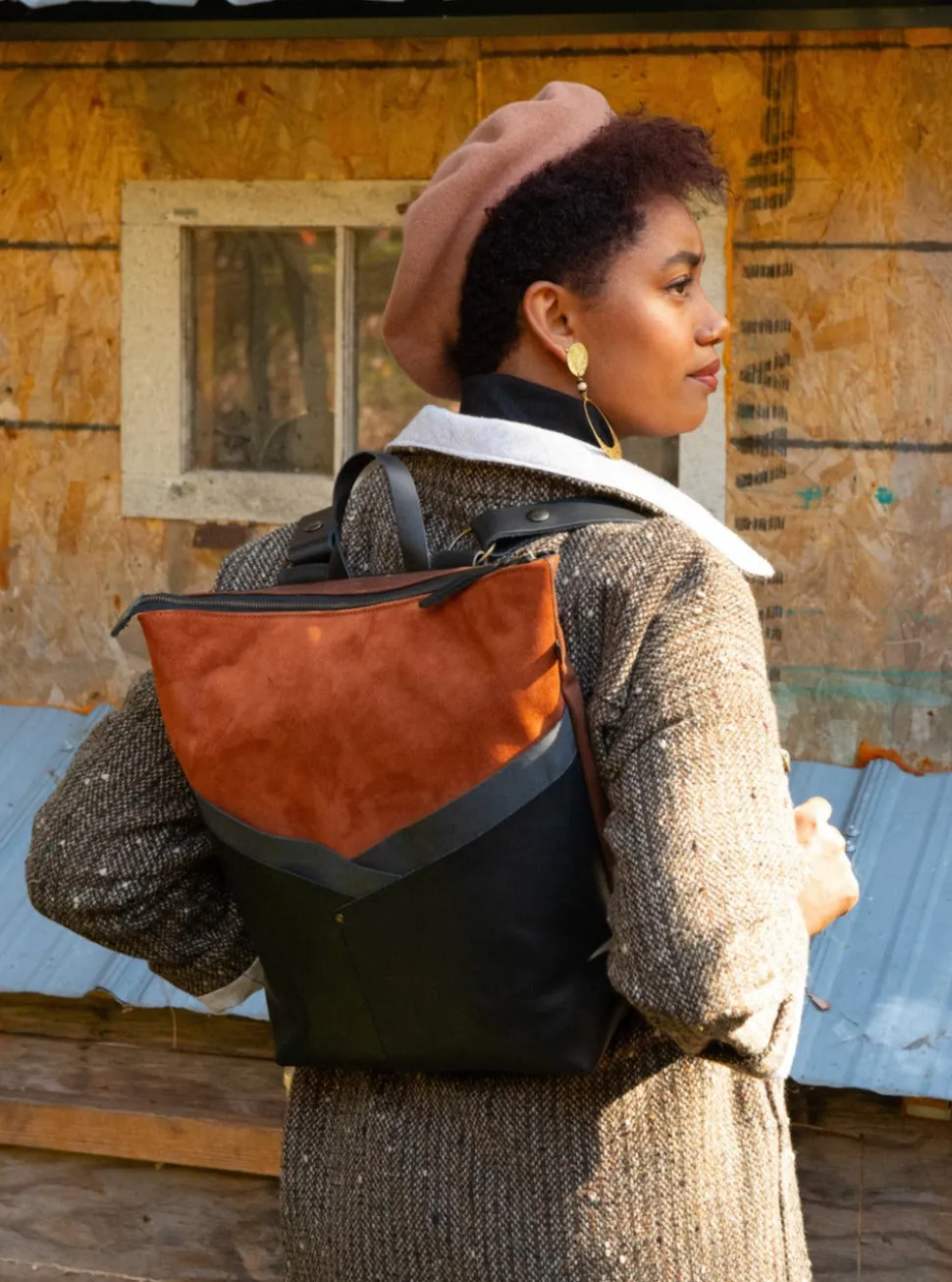 Backpacks^KAZAK Atchison Bag - Rust and Black