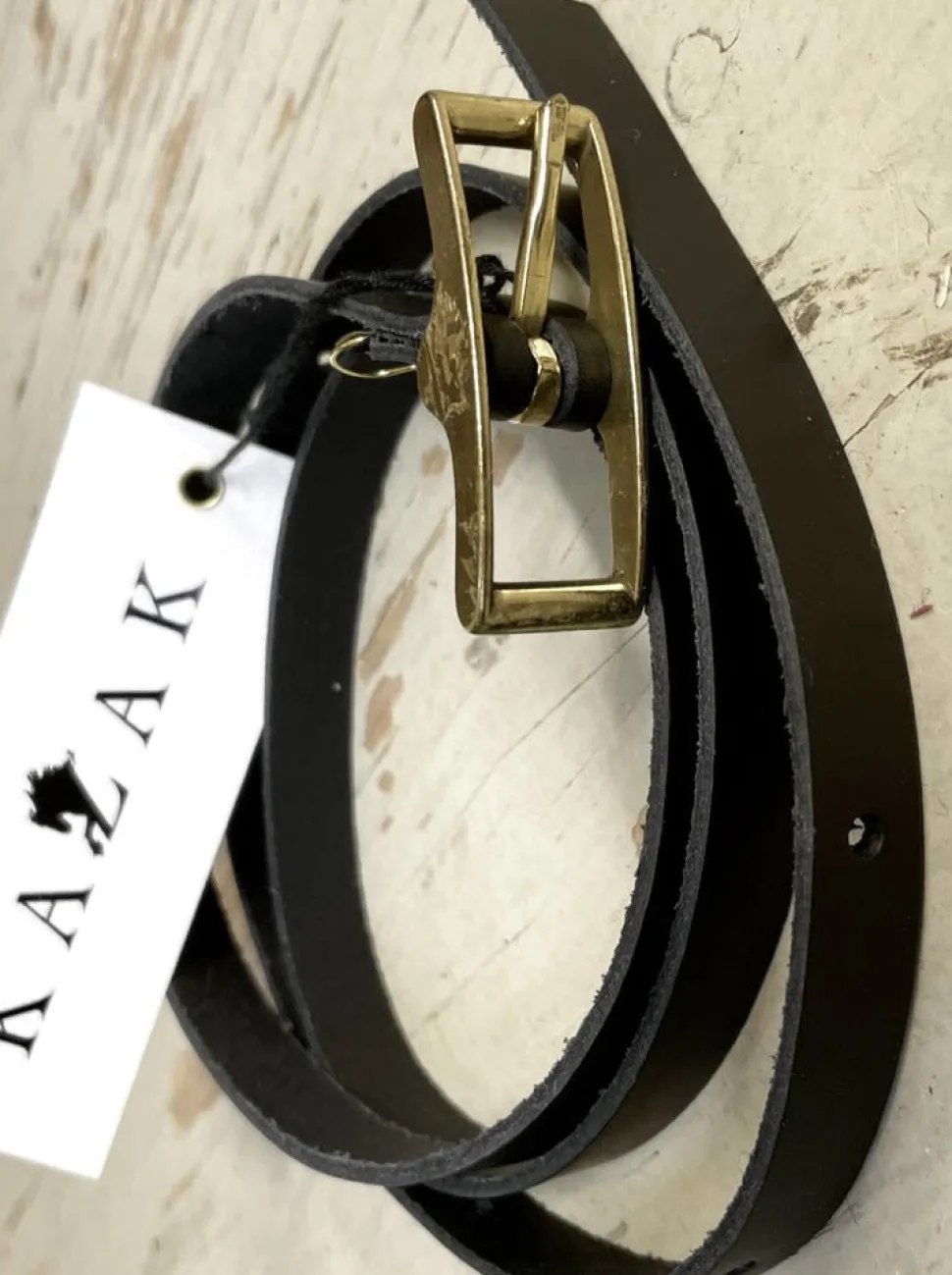 Belts^KAZAK Uno Belt 1/2 " - Black