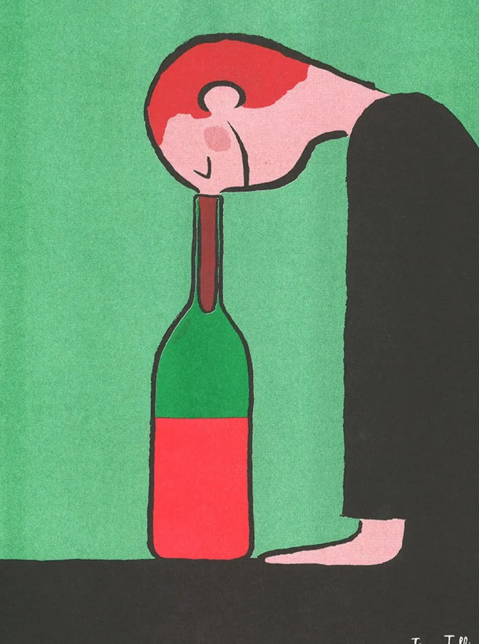 Posters^KIBLIND Poster J. Jullien - Bottle