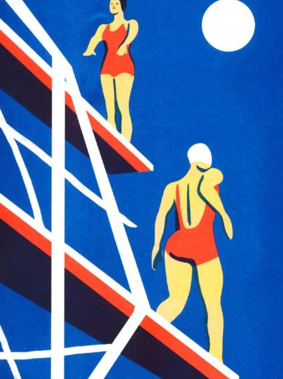 Posters^KIBLIND Poster Virginie Morgand - The Swimming Pool