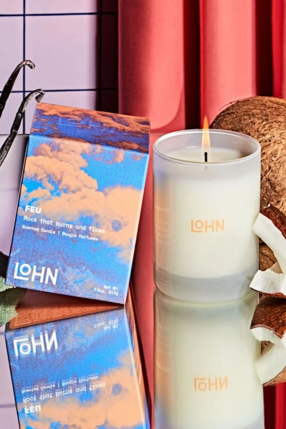 Candles + Mists + Incense | Candles + Room Mists^LOHN Fire Candle