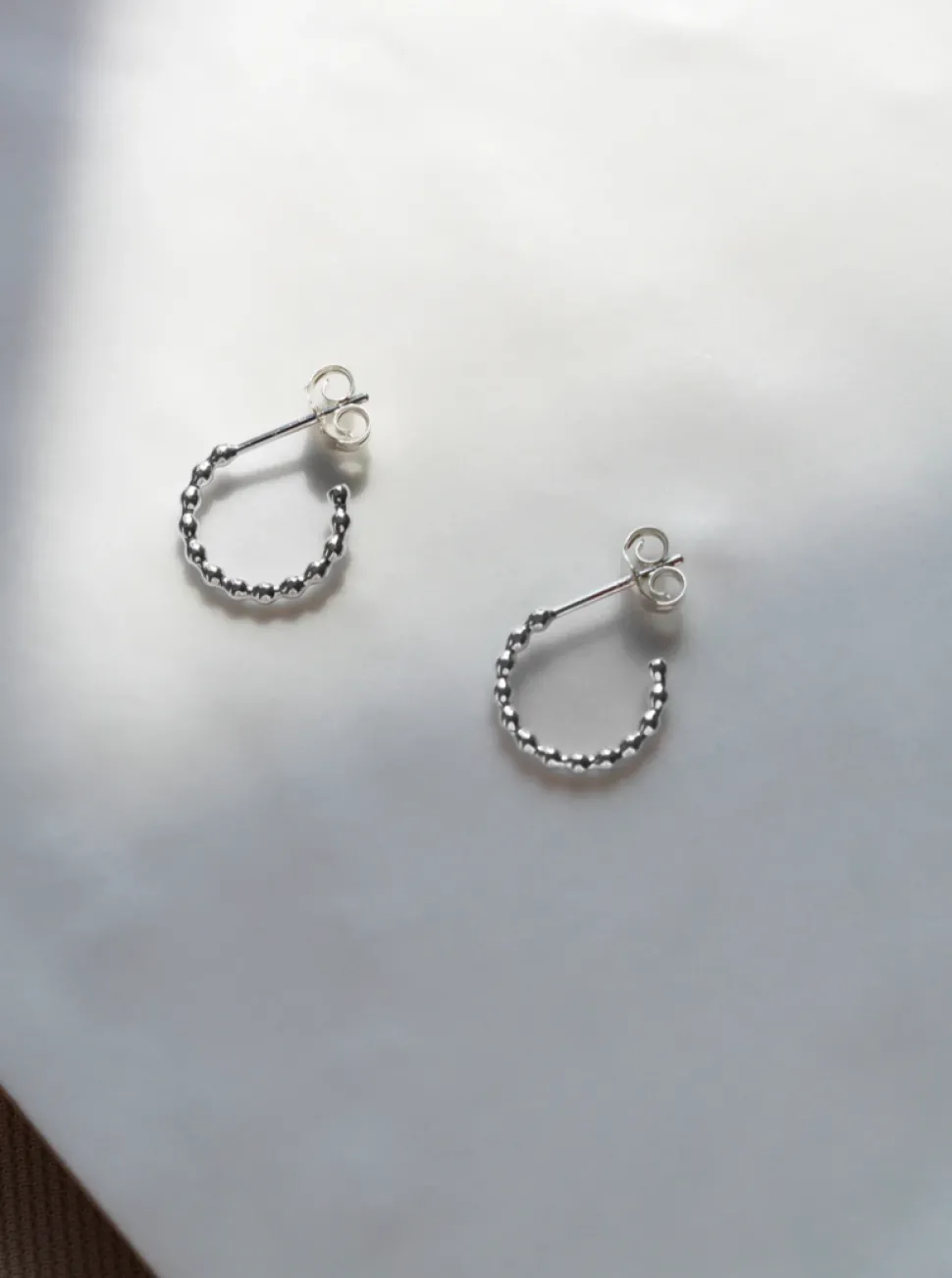 Earrings^MAKSYM Ball Rings - Silver