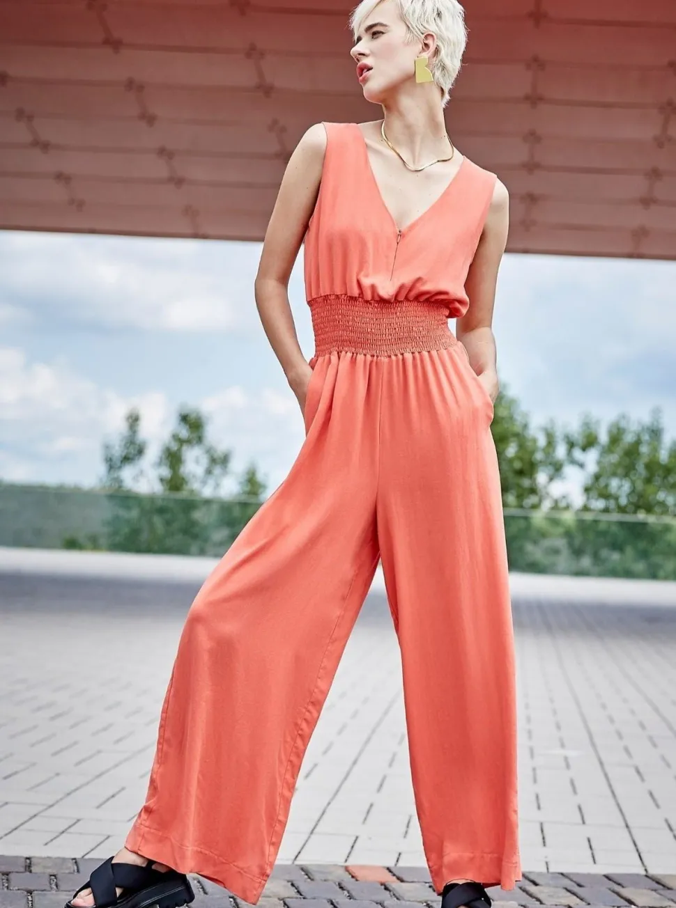 Overalls + Jumpsuits^MELOW Inka Jumpsuit - Coral