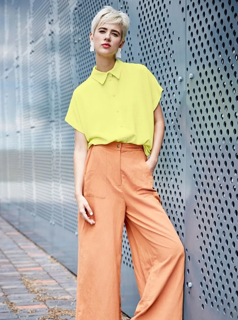 Shirts + Blouses^MELOW Iria Shirt - Lemon