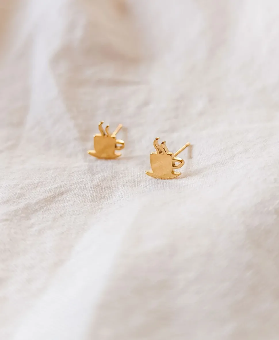 Earrings^MIMI & AUGUST Arch Earrings - Gold