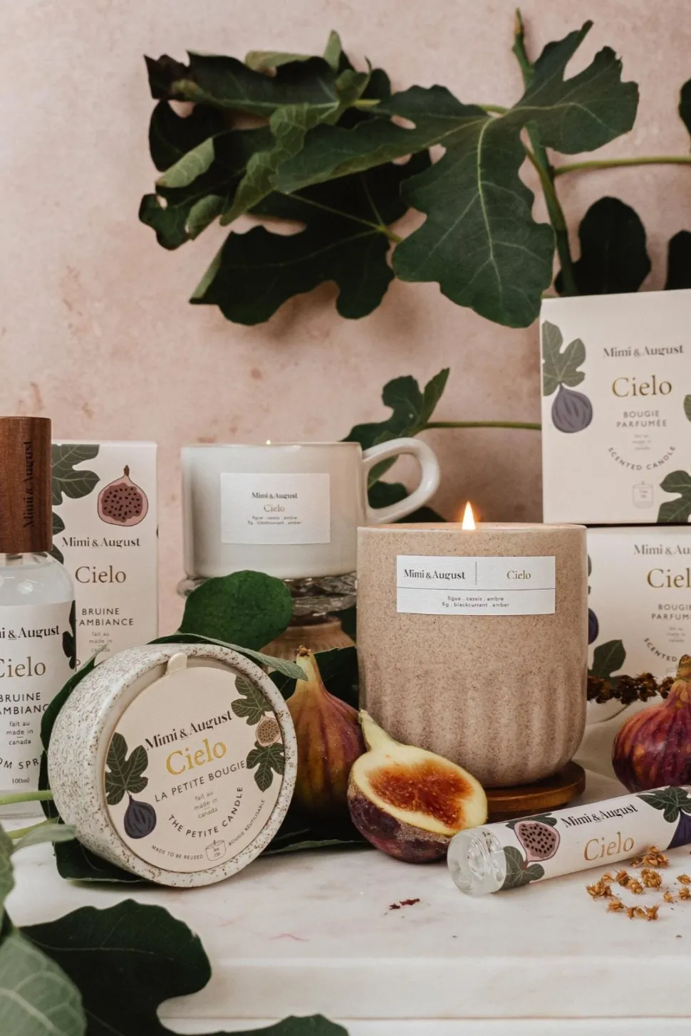 Candles + Mists + Incense | Candles + Room Mists^MIMI & AUGUST Candle 2oz - Cielo