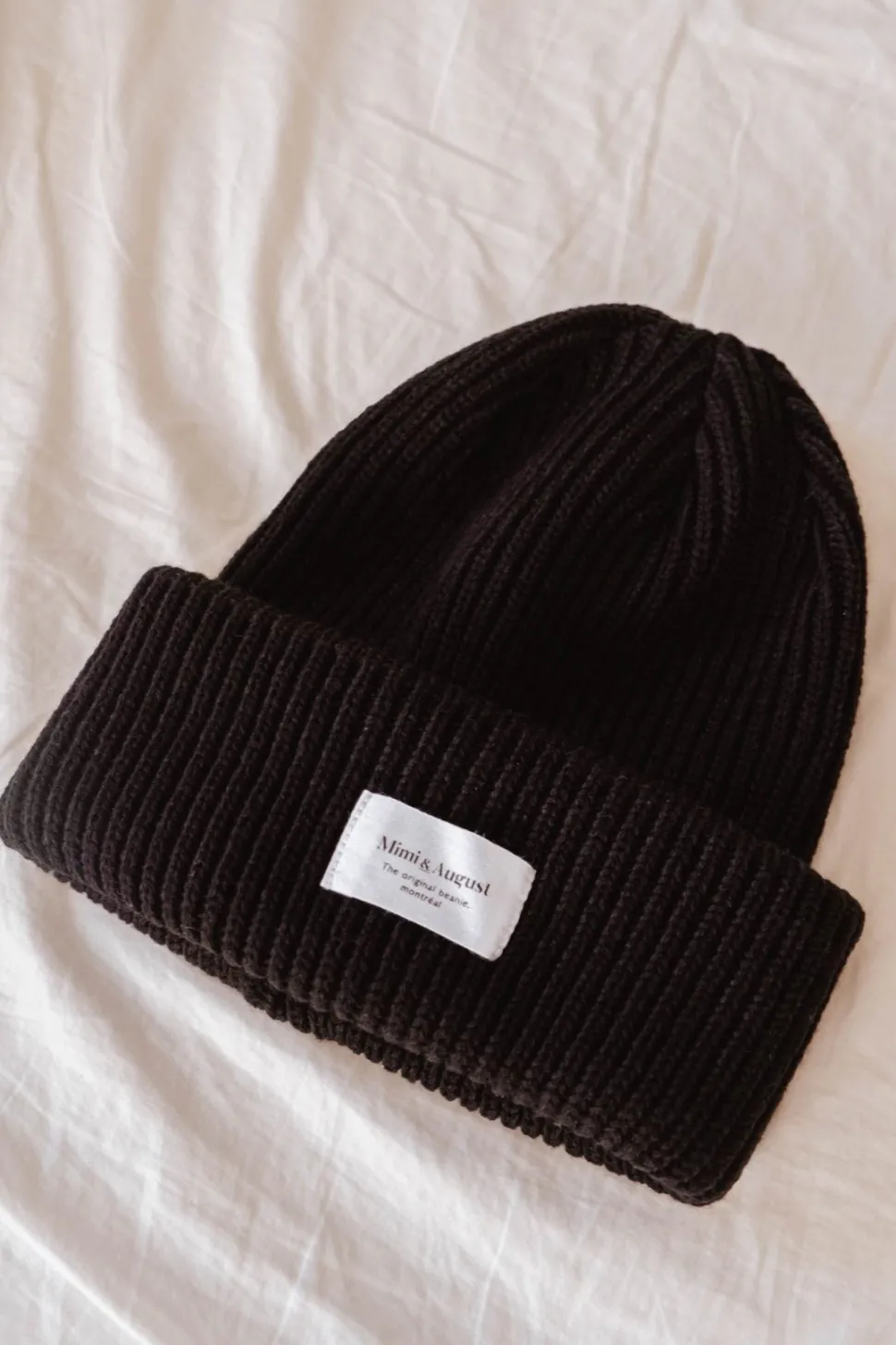 Toques^MIMI & AUGUST Snuggle Beanie - Black