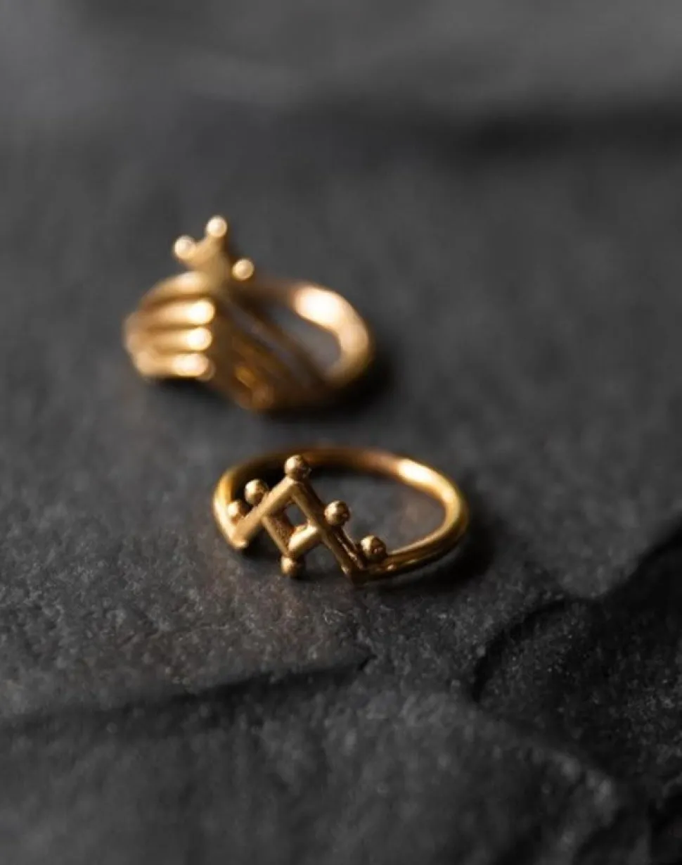 Rings^NOIR KALA Arrow Ring - Brass