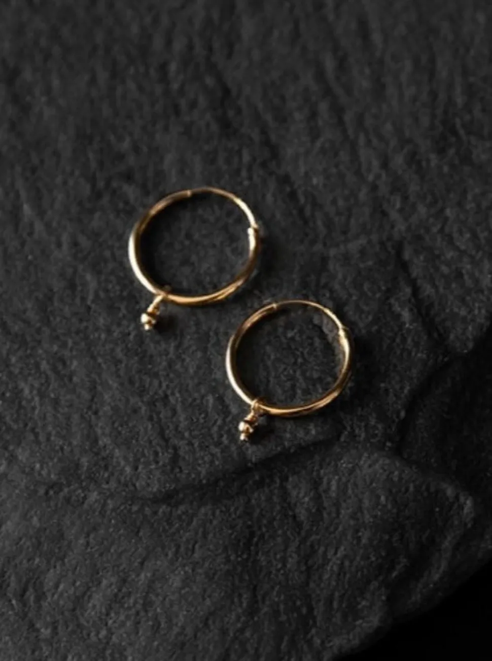 Earrings^NOIR KALA Starseed Hoop Earrings 14mm - Gold