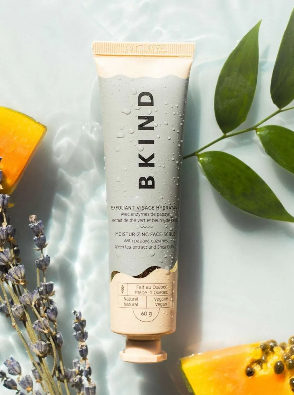 Face + Hair | Bkind^BKIND OF BERRIES AND SAP Exfoliating Care Soap - Wild Berries