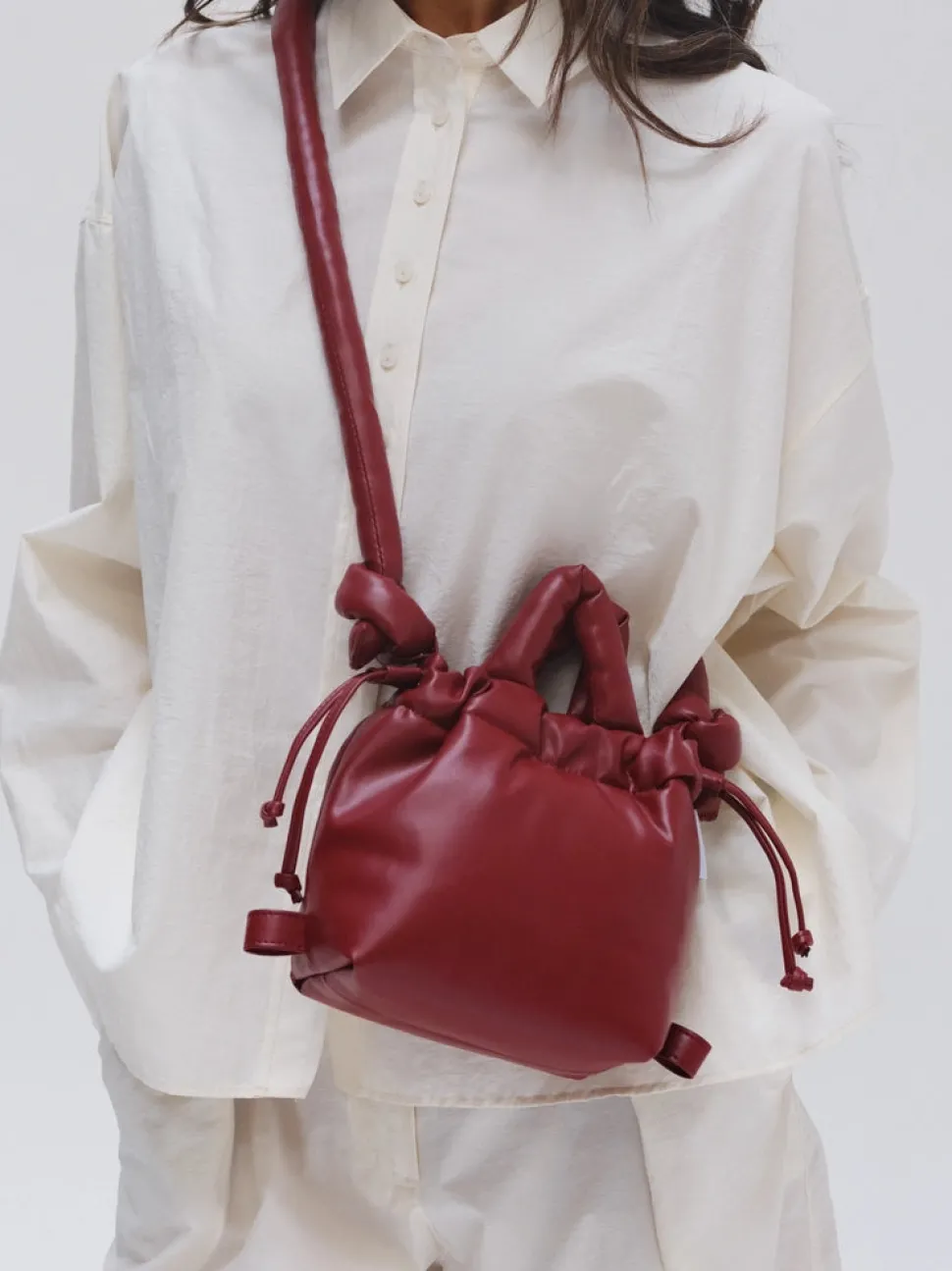 Hand Bags^OLEND Micro Ona Vegetarian Leather Bag