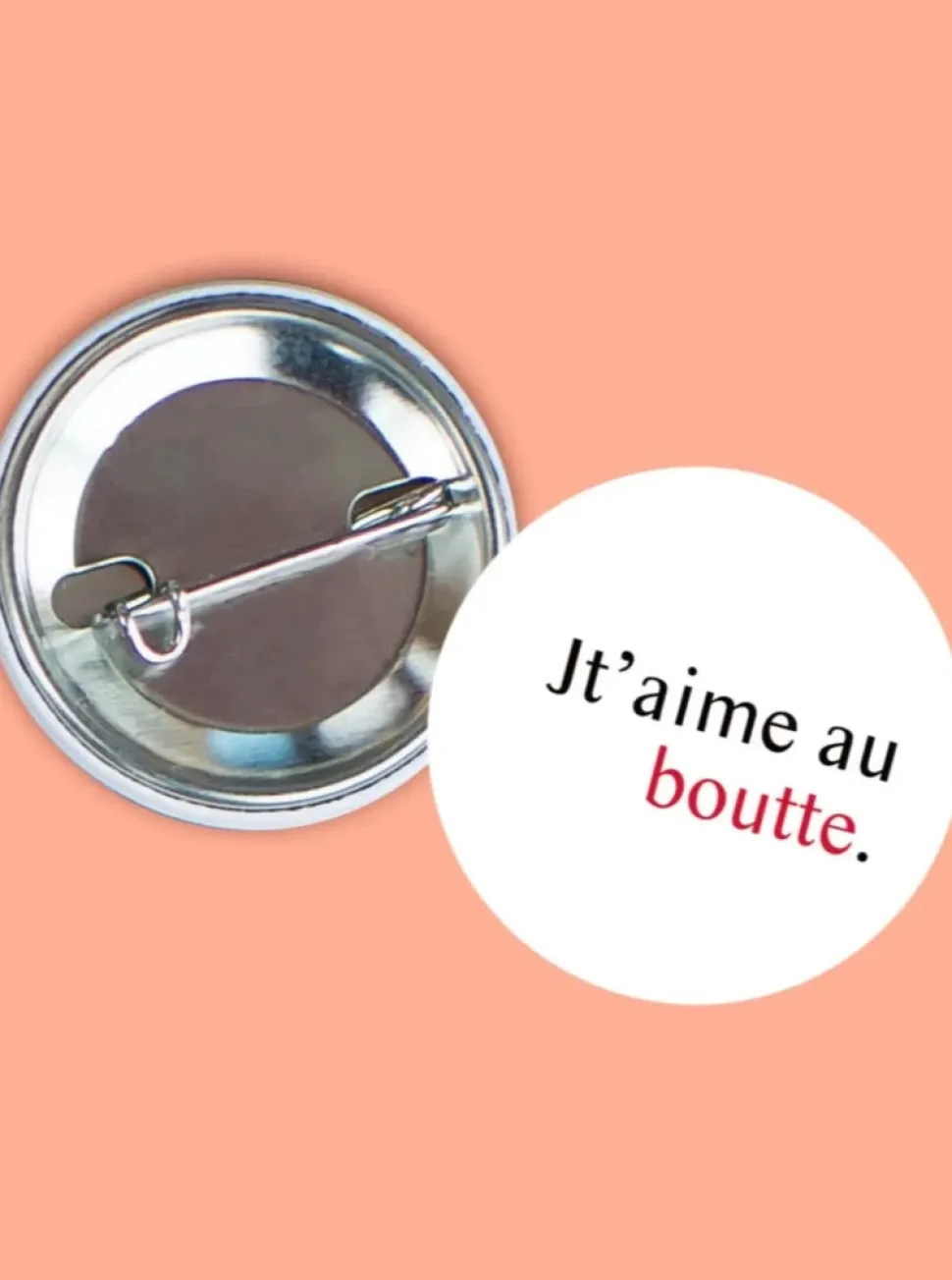 Pin'S Et Macarons^OUI MANON Macaron - Jt'aime au boutte