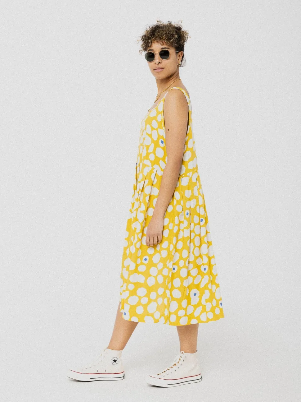 Dresses + Tunics^ANANAS & BANANAS PINEAPPLE BANANAS Eve dress - Yellow pattern