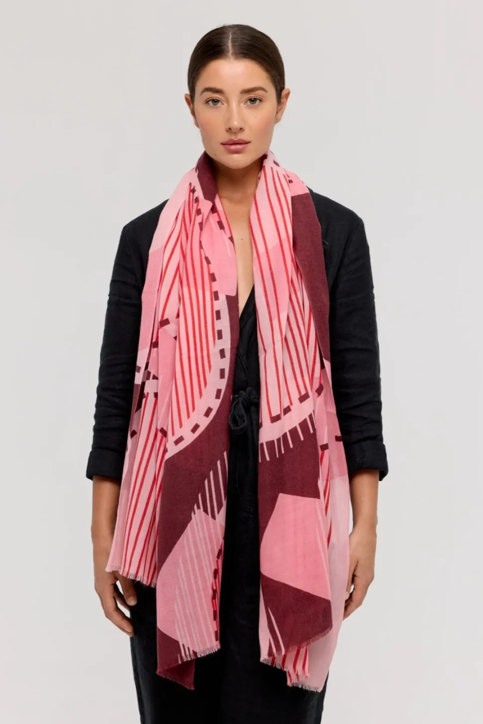 Scarves^PRINCESSE & DRAGON PRINCESS & DRAGON Sun Scarf - Pink