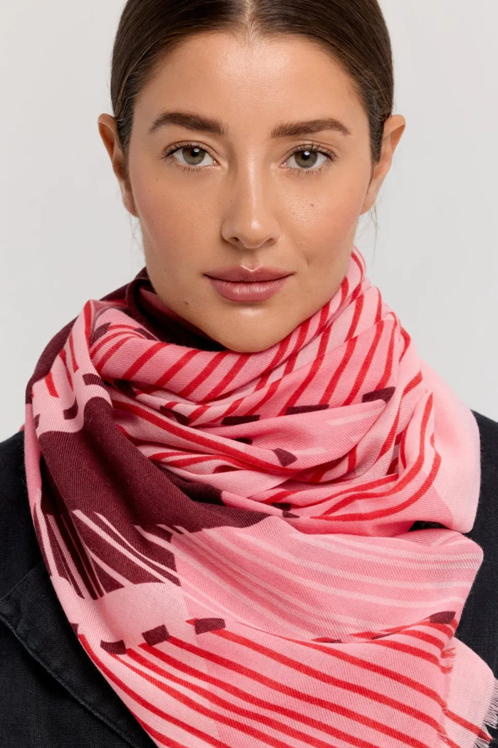 Scarves^PRINCESSE & DRAGON PRINCESS & DRAGON Sun Scarf - Pink