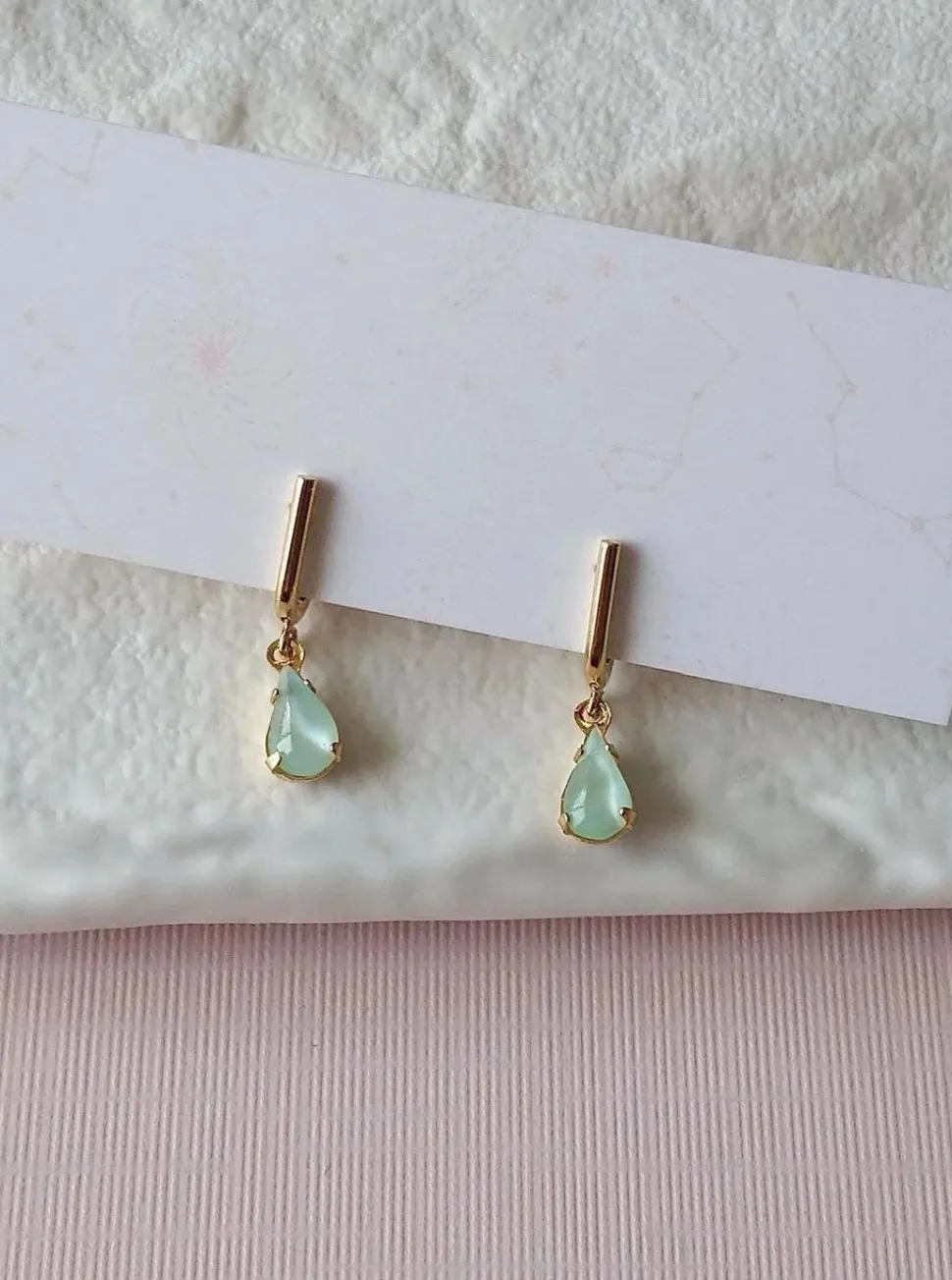 Earrings^SANDRINE DEVOST Juliette Earrings - Green