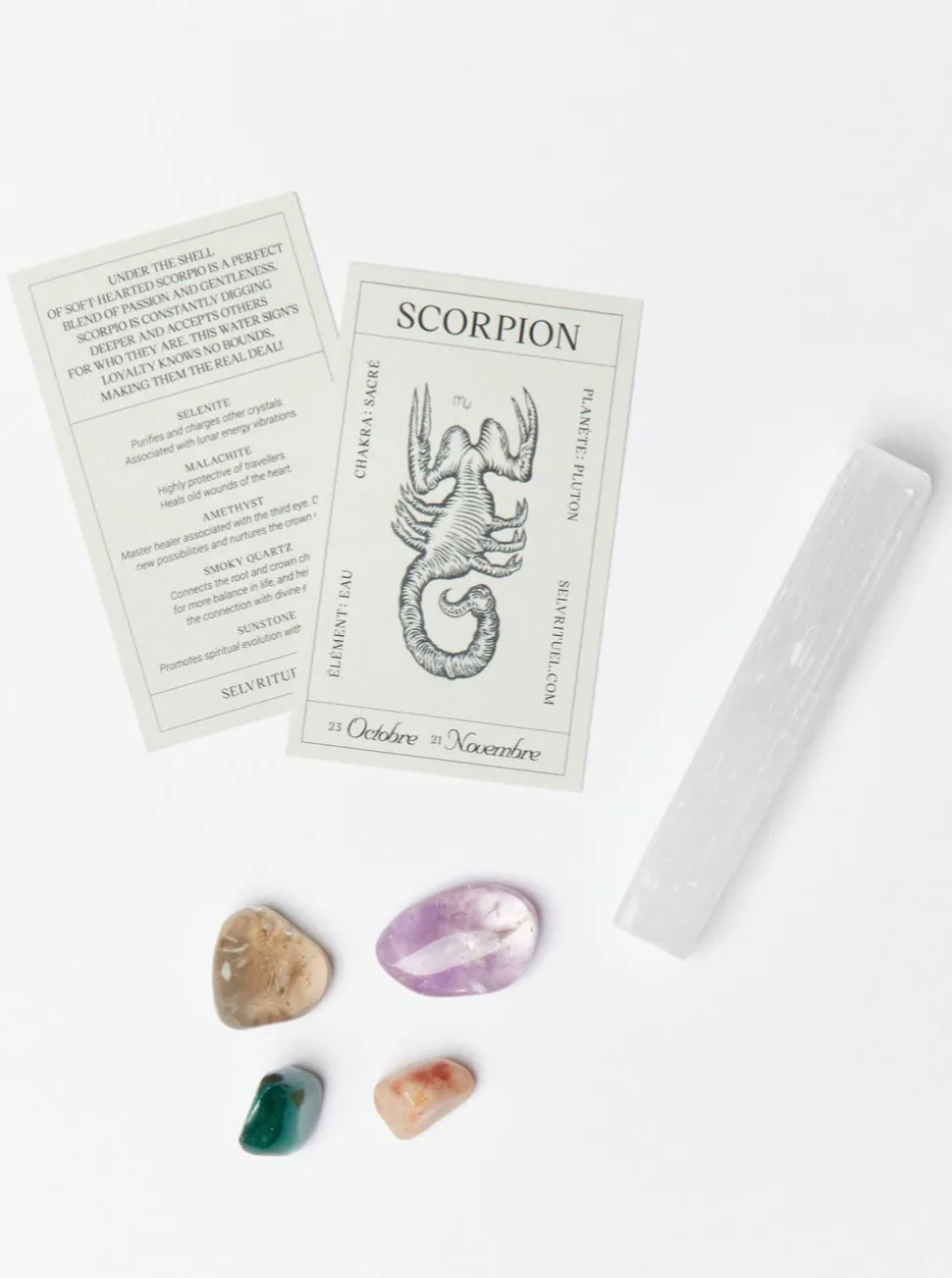 Entertainment + Diy^SELV RITUEL SELV RITUAL Crystal Set - Scorpion