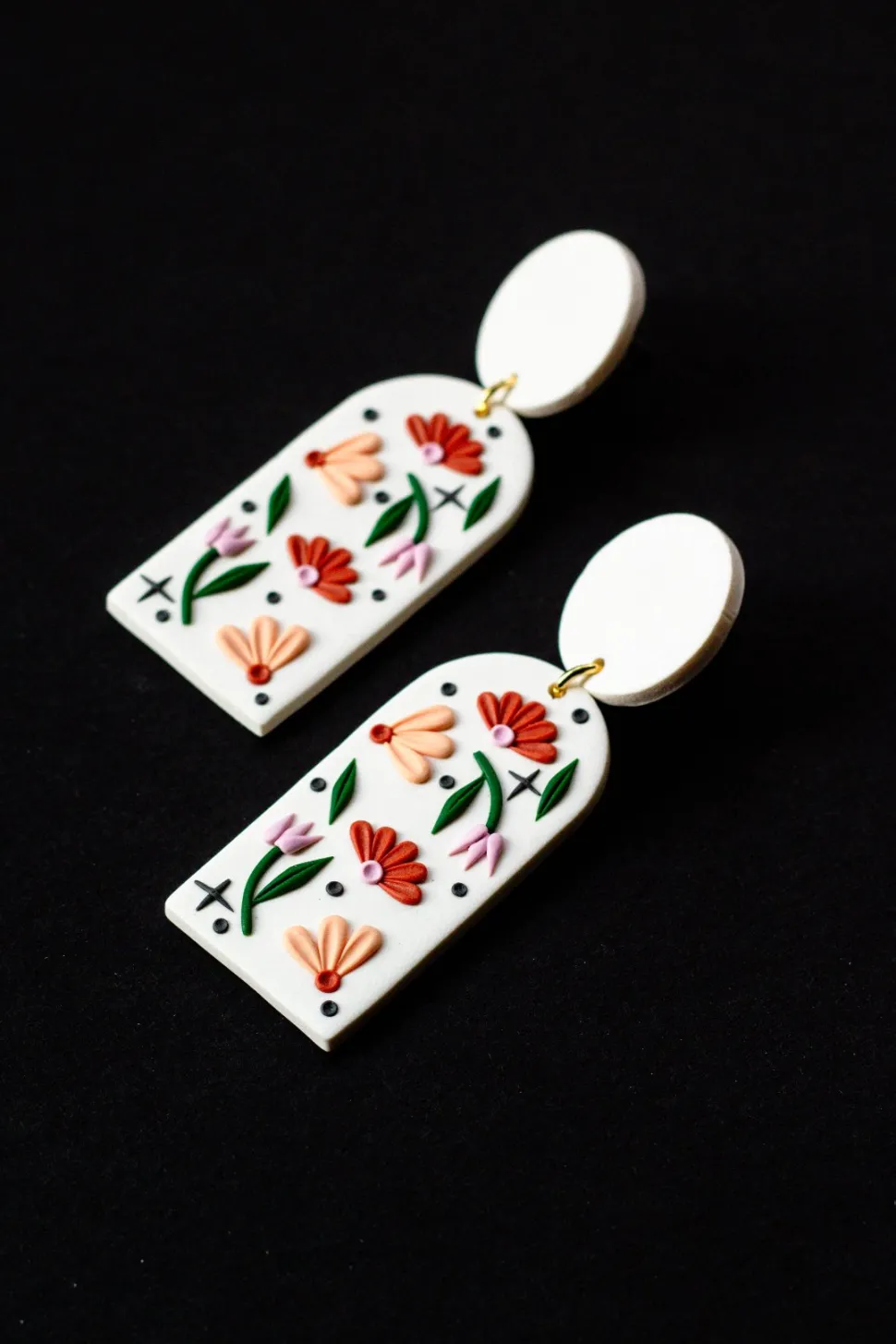 Earrings^SLOW DAY STUDIOS Witchy Floral Earrings