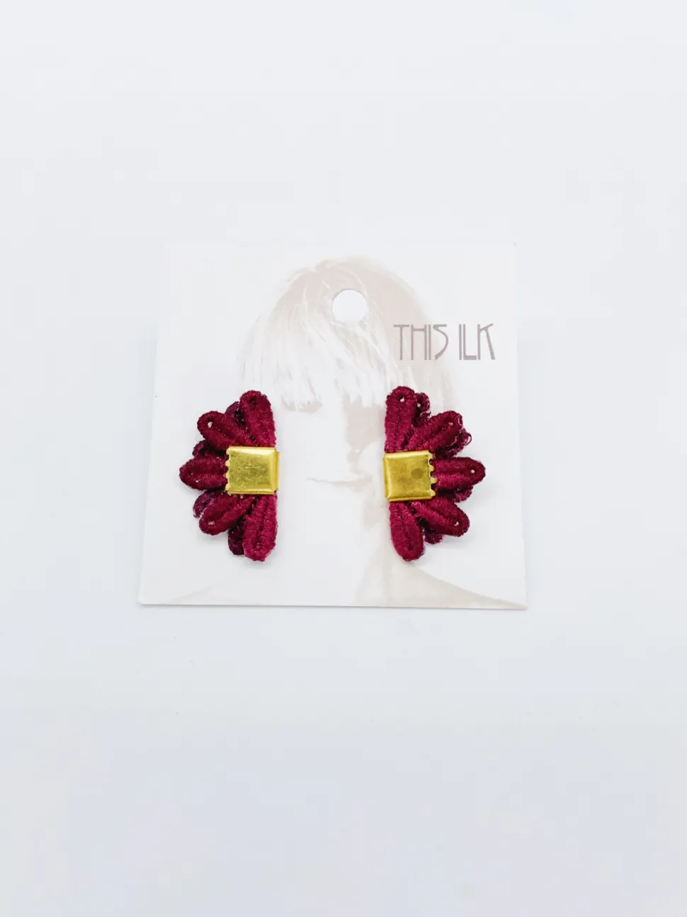 Earrings^THIS ILK Larrea Earrings - Terracotta