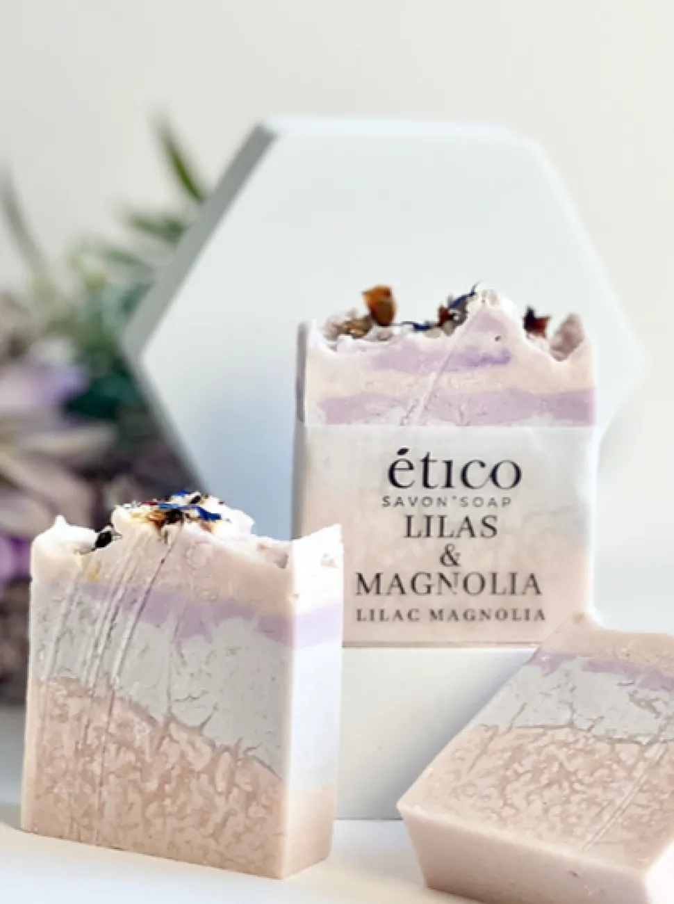 Soaps + Shampoos | Body + Bath^ÉTICO Soap - Lilac Magnolia