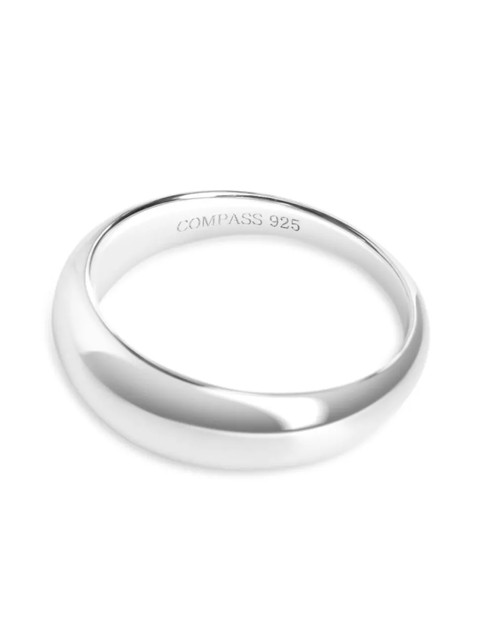 Rings^TWENTY COMPASS Dome Ring - Silver