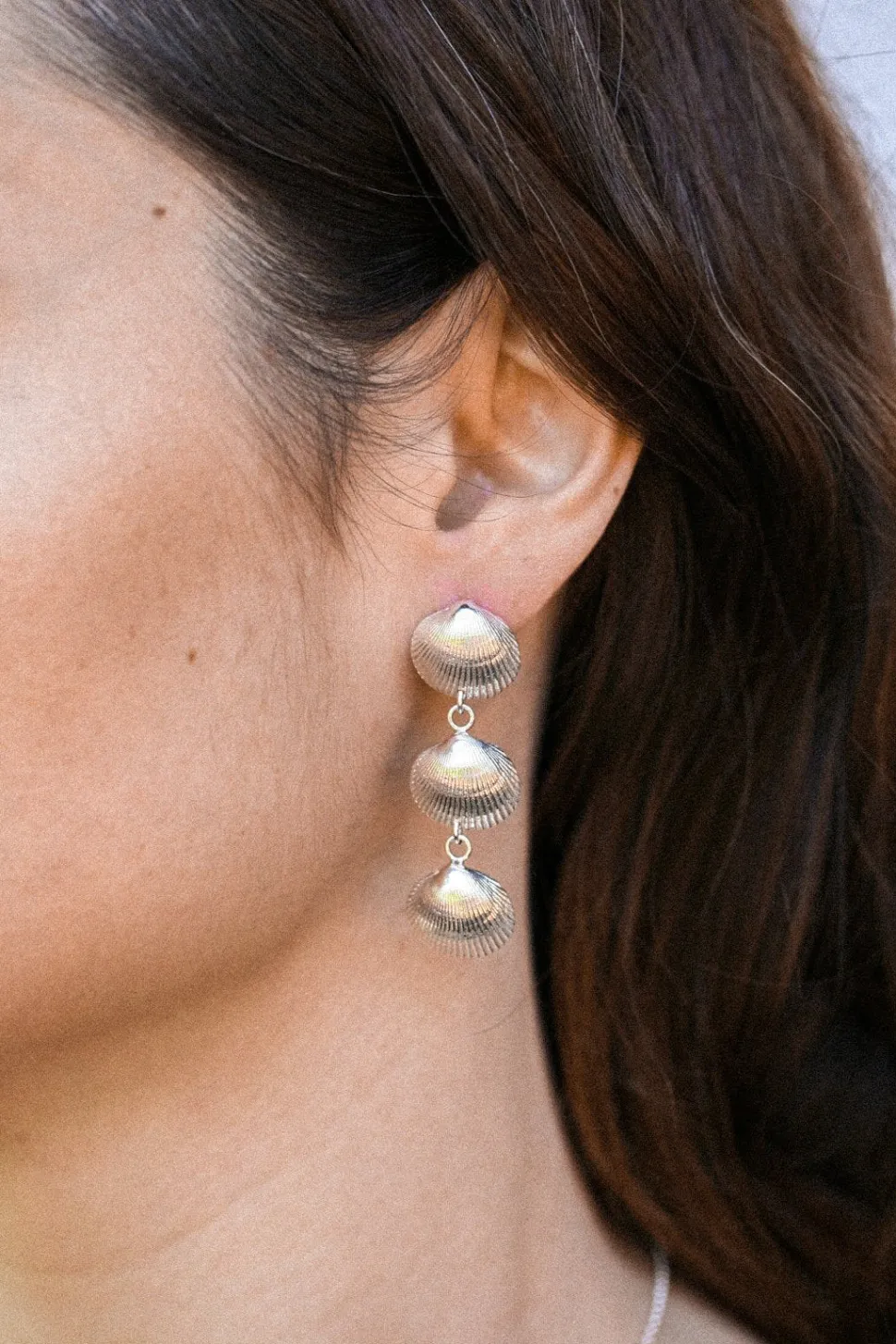 Earrings^CÔTE OUEST WEST COAST Goddess Shell Earrings